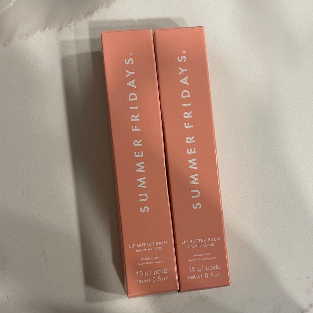 Summer Fridays Lip Butter Balm birthday cake